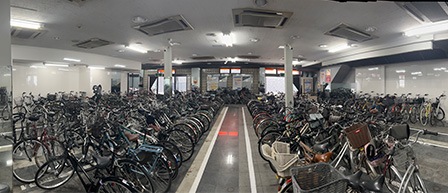 貝塚駅西口駐輪場